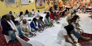 Caribbean Hindus in Queens Honoring Ancestors by Performing Pitri Puja