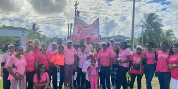 Guyana PPP/C Women Leonora Breast Cancer Awareness Walkathon