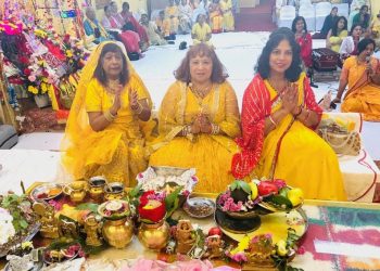 Final Night Navratri Celebrations at Indo Carib Shree Sundar Gopal Mandir in Queens, NY, USA