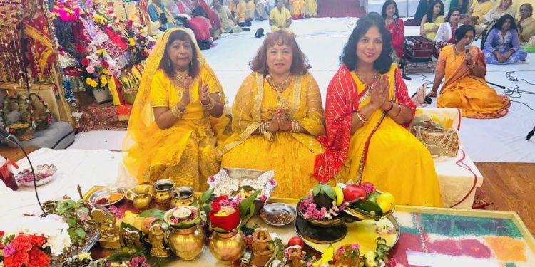Final Night Navratri Celebrations at Indo Carib Shree Sundar Gopal Mandir in Queens, NY, USA